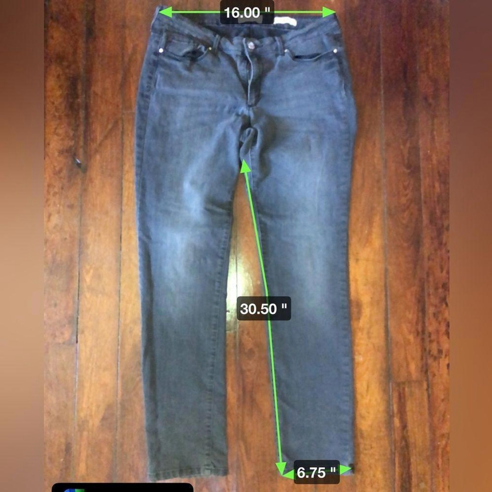 Jessica Simpson Cherish Skinny Black Jeans - Size 31 - Picture 2 of 5